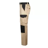 36029-131 - Pantaloni din twill cu buzunare multiple in doua tonuri (240 g/m2), din bumbac (35%) si poliester (65%) - NJORD - Velilla