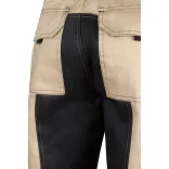 36029-131 - Pantaloni din twill cu buzunare multiple in doua tonuri (240 g/m2), din bumbac (35%) si poliester (65%) - NJORD - Velilla