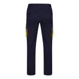 36031-204 - Pantaloni extensibili cu buzunare multiple (240g/m2), in doua tonuri, din bumbac (46%), EME (38%) si poliester (16%) - FIDES - Velilla
