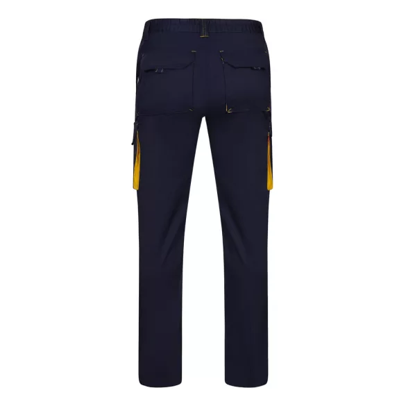 36031-204 - Pantaloni extensibili cu buzunare multiple (240g/m2), in doua tonuri, din bumbac (46%), EME (38%) si poliester (16%) - FIDES - Velilla