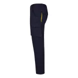 36031-204 - Pantaloni extensibili cu buzunare multiple (240g/m2), in doua tonuri, din bumbac (46%), EME (38%) si poliester (16%) - FIDES - Velilla