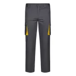 36031-207 - Pantaloni extensibili cu buzunare multiple (240g/m2), in doua tonuri, din bumbac (46%), EME (38%) si poliester (16%) - FIDES - Velilla