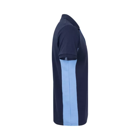 36039-244 - Tricou polo piqué bicolor (180g/m2), cu maneca scurta, din bumbac (60%) si poliester (40%) - SUPAY - Velilla