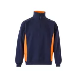 36044-214 - Hanorac bicolor din terry (260 g/m2), din poliester (65%) si bumbac (35%) - SVAROG - Velilla