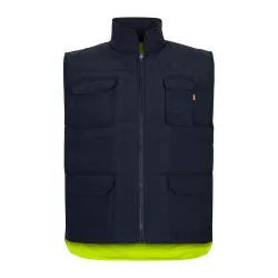   36048-108 - Vesta captusita (220g/m2), reversibila si cu mai multe buzunare, din poliester (100%), cu inchidere cu fermoar si extractor reversibil - DIANA - Velilla