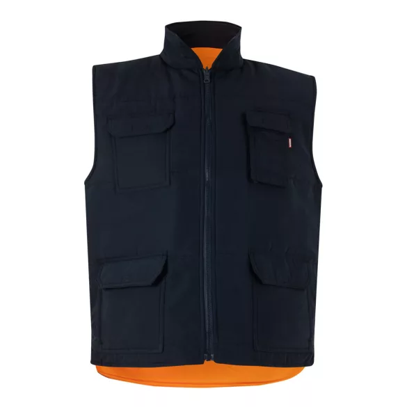 36048-128 - Vesta captusita (220g/m2), reversibila si cu mai multe buzunare, din poliester (100%), cu inchidere cu fermoar si extractor reversibil - DIANA - Velilla