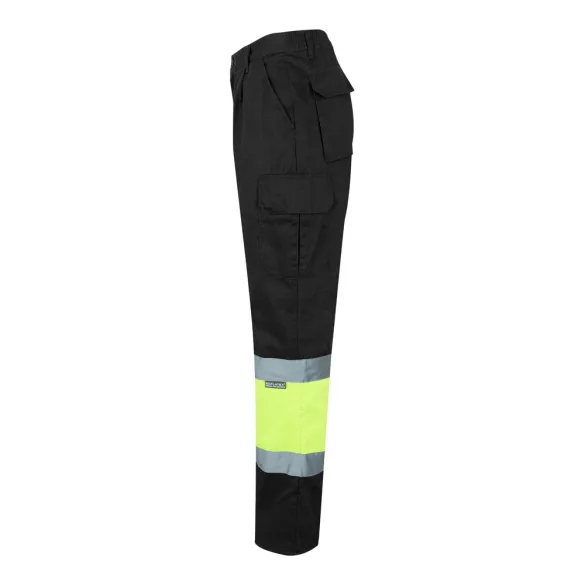 36052-203 - Pantaloni din twill in doua tonuri (210g/m2), captusiti, cu mai multe buzunare, din bumbac (20%) si poliester (80%) - ATHENA - Velilla