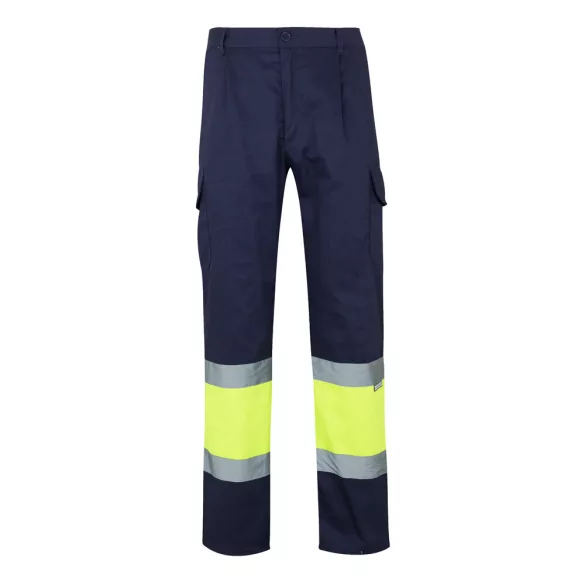 36052-204 - Pantaloni din twill in doua tonuri (210g/m2), captusiti, cu mai multe buzunare, din bumbac (20%) si poliester (80%) - ATHENA - Velilla