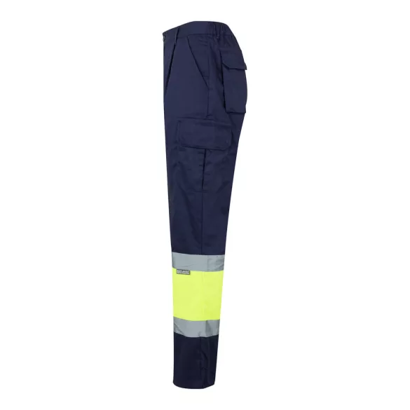 36052-204 - Pantaloni din twill in doua tonuri (210g/m2), captusiti, cu mai multe buzunare, din bumbac (20%) si poliester (80%) - ATHENA - Velilla