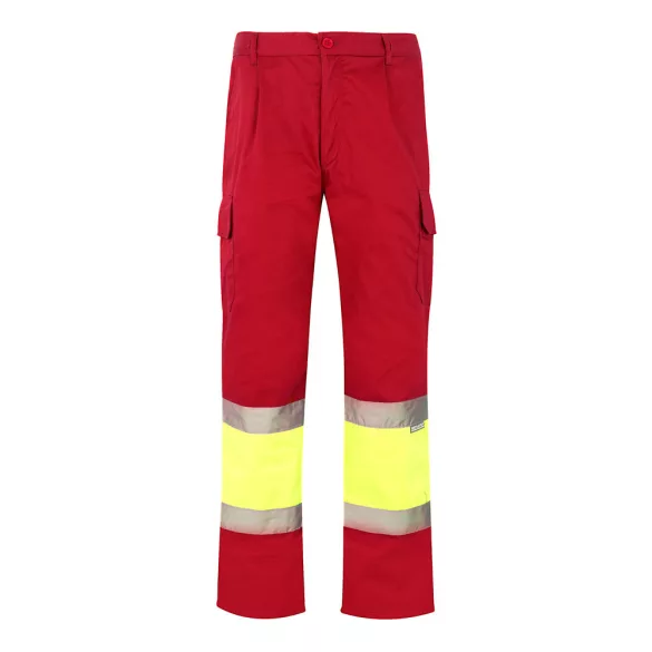 36052-205 - Pantaloni din twill in doua tonuri (210g/m2), captusiti, cu mai multe buzunare, din bumbac (20%) si poliester (80%) - ATHENA - Velilla