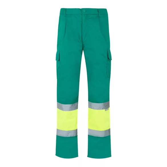 36052-209 - Pantaloni din twill in doua tonuri (210g/m2), captusiti, cu mai multe buzunare, din bumbac (20%) si poliester (80%) - ATHENA - Velilla
