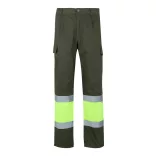 36052-219 - Pantaloni din twill in doua tonuri (210g/m2), captusiti, cu mai multe buzunare, din bumbac (20%) si poliester (80%) - ATHENA - Velilla