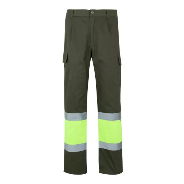 36052-219 - Pantaloni din twill in doua tonuri (210g/m2), captusiti, cu mai multe buzunare, din bumbac (20%) si poliester (80%) - ATHENA - Velilla