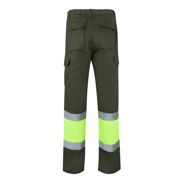 36052-219 - Pantaloni din twill in doua tonuri (210g/m2), captusiti, cu mai multe buzunare, din bumbac (20%) si poliester (80%) - ATHENA - Velilla