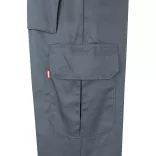 36054-207 - Pantaloni din twill bicolor cu buzunare multiple (210 g/m2), din bumbac (20%) si poliester (80%) - POSEIDON - Velilla