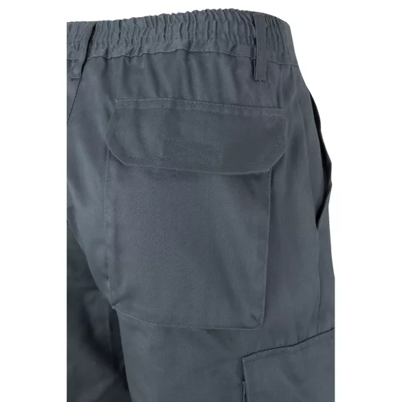 36054-207 - Pantaloni din twill bicolor cu buzunare multiple (210 g/m2), din bumbac (20%) si poliester (80%) - POSEIDON - Velilla