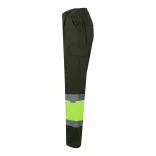 36054-219 - Pantaloni din twill bicolor cu buzunare multiple (210 g/m2), din bumbac (20%) si poliester (80%) - POSEIDON - Velilla