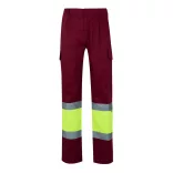 36054-225 - Pantaloni din twill bicolor cu buzunare multiple (210 g/m2), din bumbac (20%) si poliester (80%) - POSEIDON - Velilla