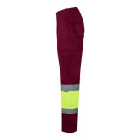 36054-225 - Pantaloni din twill bicolor cu buzunare multiple (210 g/m2), din bumbac (20%) si poliester (80%) - POSEIDON - Velilla