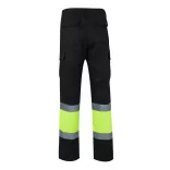36056-203 - Pantaloni din twill cu buzunare multiple in doua tonuri (210g/m2), din bumbac (20%) si poliester (80%) - POSEIDON LARGE - Velilla