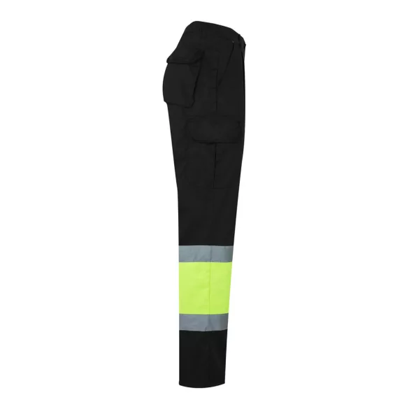 36056-203 - Pantaloni din twill cu buzunare multiple in doua tonuri (210g/m2), din bumbac (20%) si poliester (80%) - POSEIDON LARGE - Velilla
