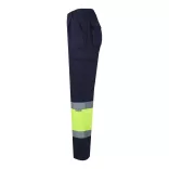36056-204 - Pantaloni din twill cu buzunare multiple in doua tonuri (210g/m2), din bumbac (20%) si poliester (80%) - POSEIDON LARGE - Velilla