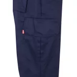 36056-204 - Pantaloni din twill cu buzunare multiple in doua tonuri (210g/m2), din bumbac (20%) si poliester (80%) - POSEIDON LARGE - Velilla
