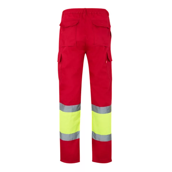 36056-205 - Pantaloni din twill cu buzunare multiple in doua tonuri (210g/m2), din bumbac (20%) si poliester (80%) - POSEIDON LARGE - Velilla