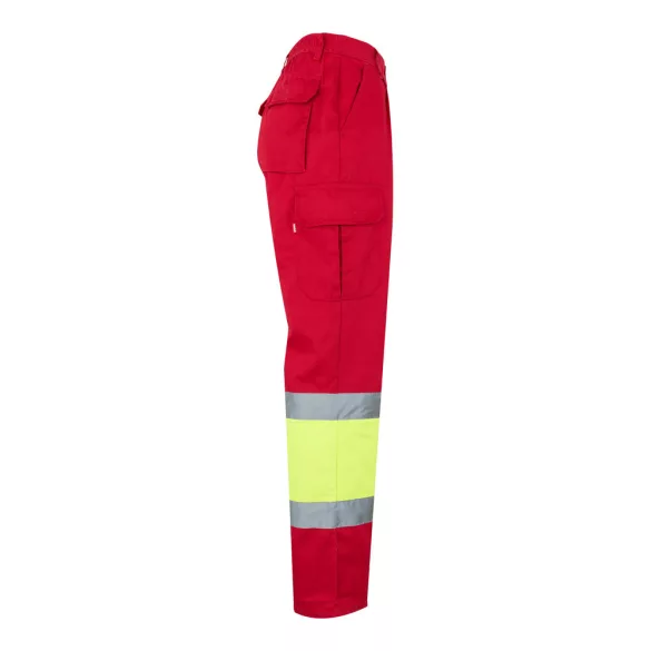 36056-205 - Pantaloni din twill cu buzunare multiple in doua tonuri (210g/m2), din bumbac (20%) si poliester (80%) - POSEIDON LARGE - Velilla