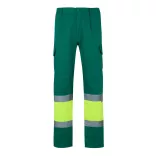 36056-209 - Pantaloni din twill cu buzunare multiple in doua tonuri (210g/m2), din bumbac (20%) si poliester (80%) - POSEIDON LARGE - Velilla