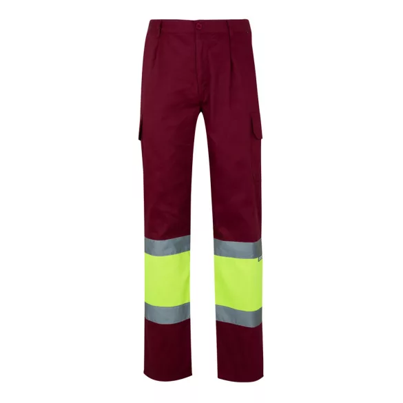 36056-225 - Pantaloni din twill cu buzunare multiple in doua tonuri (210g/m2), din bumbac (20%) si poliester (80%) - POSEIDON LARGE - Velilla