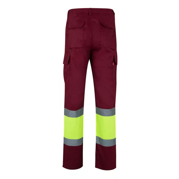 36056-225 - Pantaloni din twill cu buzunare multiple in doua tonuri (210g/m2), din bumbac (20%) si poliester (80%) - POSEIDON LARGE - Velilla