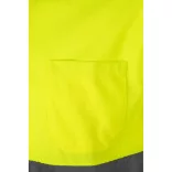 36063-204 - Tricou polo bicolor bird-eye (160g/m2) cu maneci scurte, din poliester (100%) - CUPID - Velilla