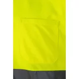 36063-207 - Tricou polo bicolor bird-eye (160g/m2) cu maneci scurte, din poliester (100%) - CUPID - Velilla