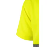 36065-219 - Tricou polo bicolor bird-eye (160g/m2) cu maneci scurte, din poliester (100%) - CUPID LARGE - Velilla