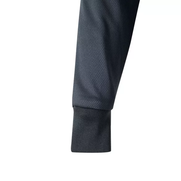 36067-207 - Tricou polo bicolor cu ochi de pasare (160g/m2) cu maneci lungi, din poliester (100%) - VULCAN - Velilla