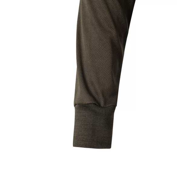 36067-219 - Tricou polo bicolor cu ochi de pasare (160g/m2) cu maneci lungi, din poliester (100%) - VULCAN - Velilla