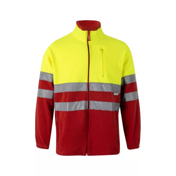 36073-205 - Jacheta fleece in doua tonuri (280g/m2), din poliester (100%) - EROS - Velilla