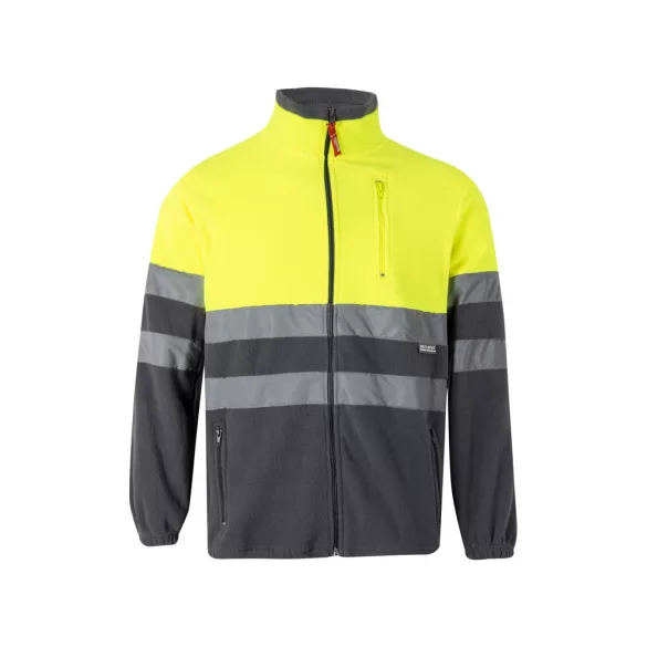 36073-207 - Jacheta fleece in doua tonuri (280g/m2), din poliester (100%) - EROS - Velilla