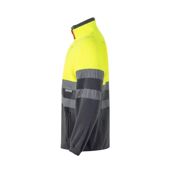 36073-207 - Jacheta fleece in doua tonuri (280g/m2), din poliester (100%) - EROS - Velilla