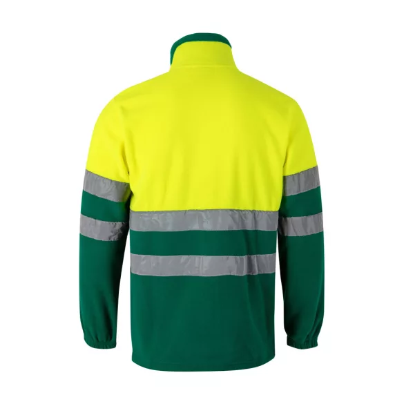 36073-209 - Jacheta fleece in doua tonuri (280g/m2), din poliester (100%) - EROS - Velilla