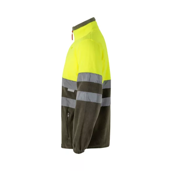 36073-219 - Jacheta fleece in doua tonuri (280g/m2), din poliester (100%) - EROS - Velilla