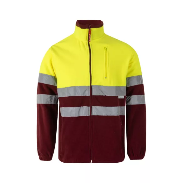 36073-225 - Jacheta fleece in doua tonuri (280g/m2), din poliester (100%) - EROS - Velilla