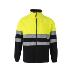   36075-203 - Jacheta fleece in doua tonuri (280g/m2), din poliester (100%) - EROS LARGE - Velilla