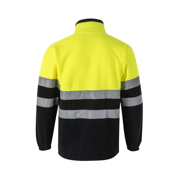 36075-203 - Jacheta fleece in doua tonuri (280g/m2), din poliester (100%) - EROS LARGE - Velilla