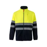 36075-204 - Jacheta fleece in doua tonuri (280g/m2), din poliester (100%) - EROS LARGE - Velilla