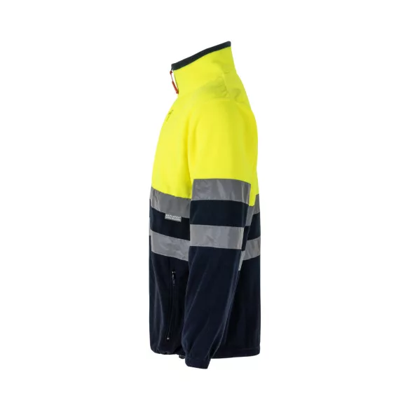36075-204 - Jacheta fleece in doua tonuri (280g/m2), din poliester (100%) - EROS LARGE - Velilla
