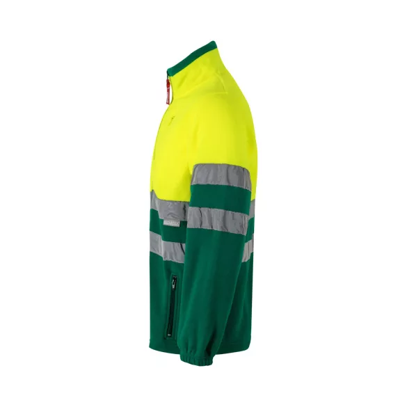 36075-209 - Jacheta fleece in doua tonuri (280g/m2), din poliester (100%) - EROS LARGE - Velilla