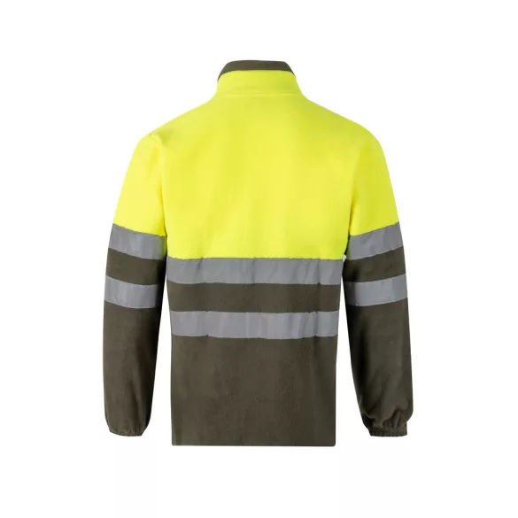 36075-219 - Jacheta fleece in doua tonuri (280g/m2), din poliester (100%) - EROS LARGE - Velilla