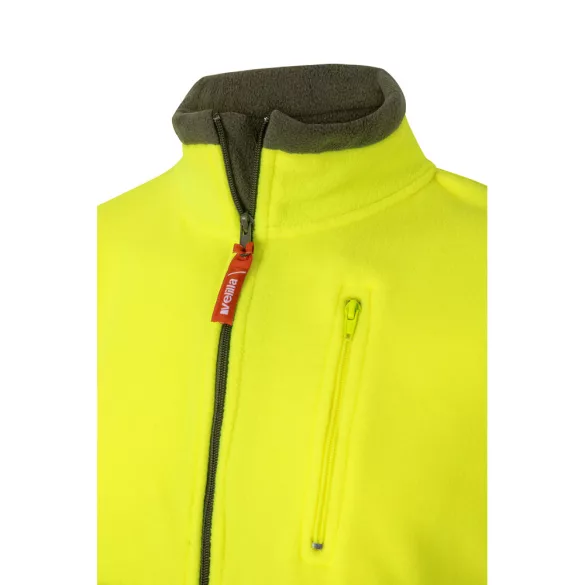 36075-219 - Jacheta fleece in doua tonuri (280g/m2), din poliester (100%) - EROS LARGE - Velilla